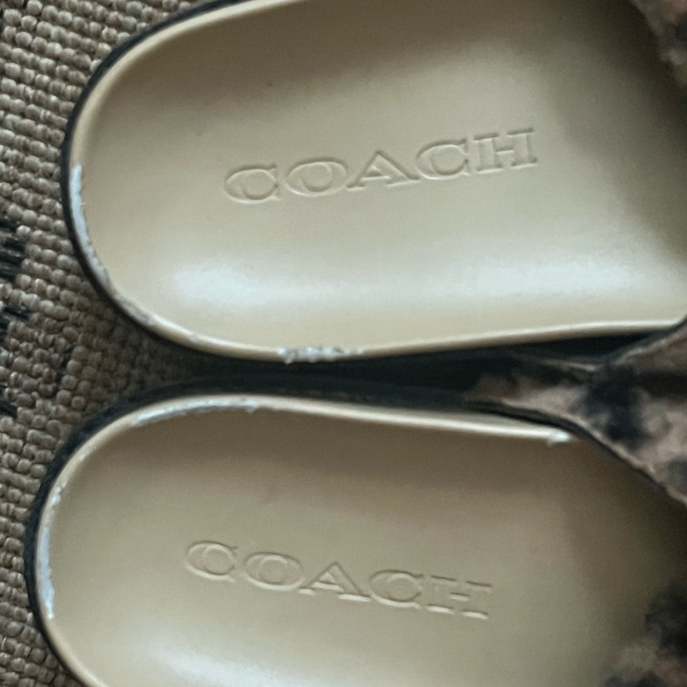 Coach Shearling Sandals - Picture 3 of 6